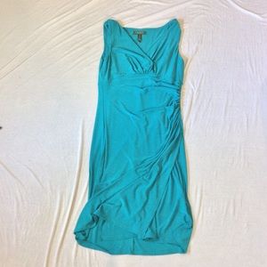 Turquoise Ralph Lauren Sleeveless Dress sz 10